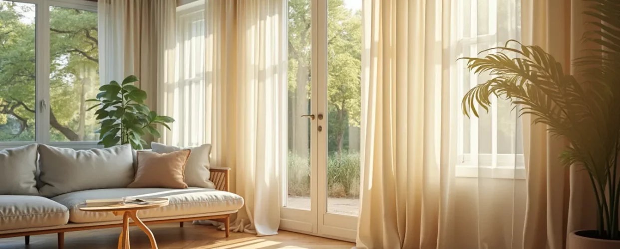 Confort thermique dans un salon moderne