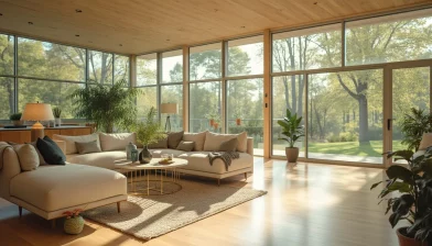 Intérieur moderne et économe en énergie