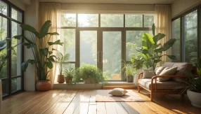 Intérieur moderne et ventilé